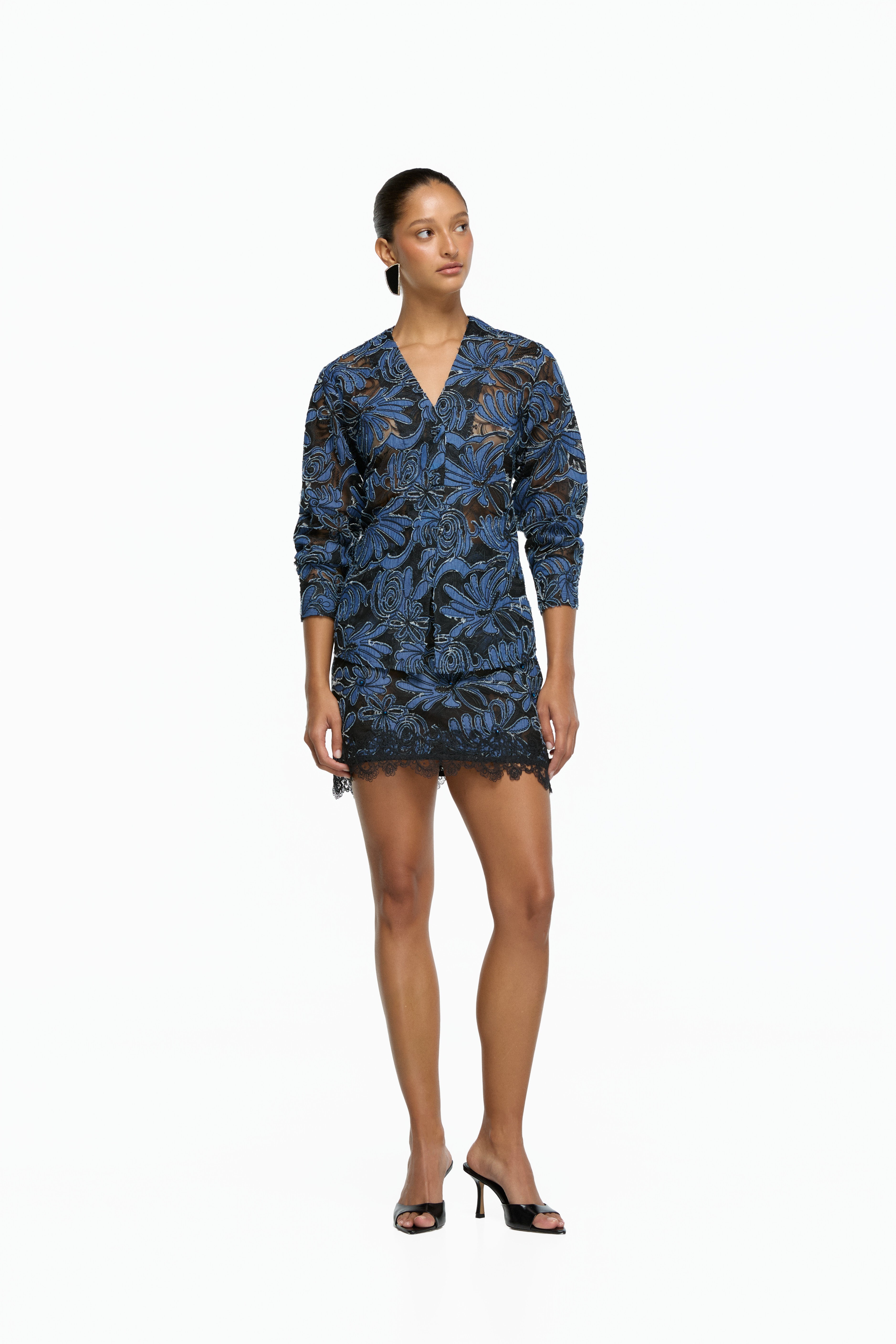MIDNIGHT MINI SKIRT NAVY