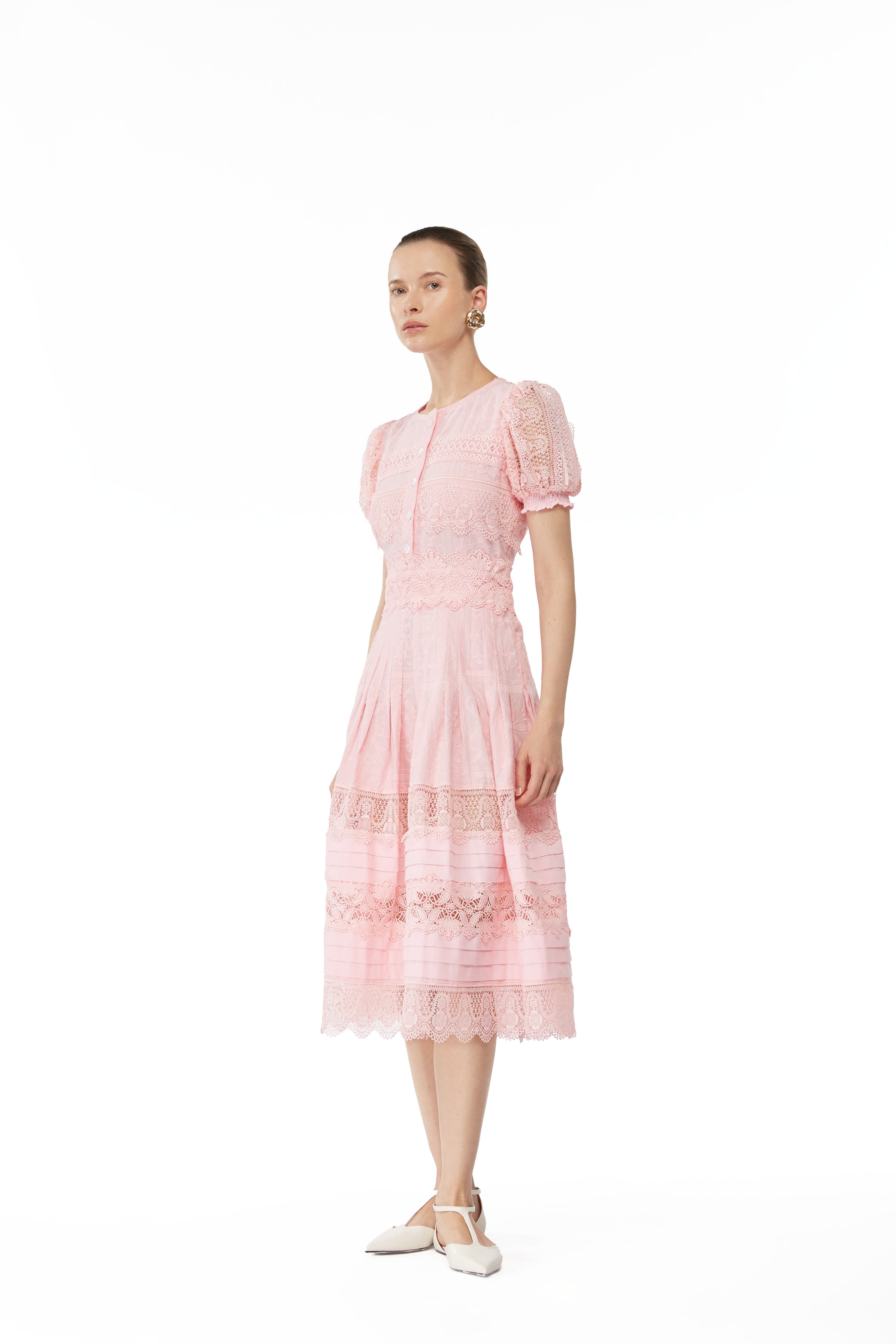 ETOILE MIDI DRESS PINK