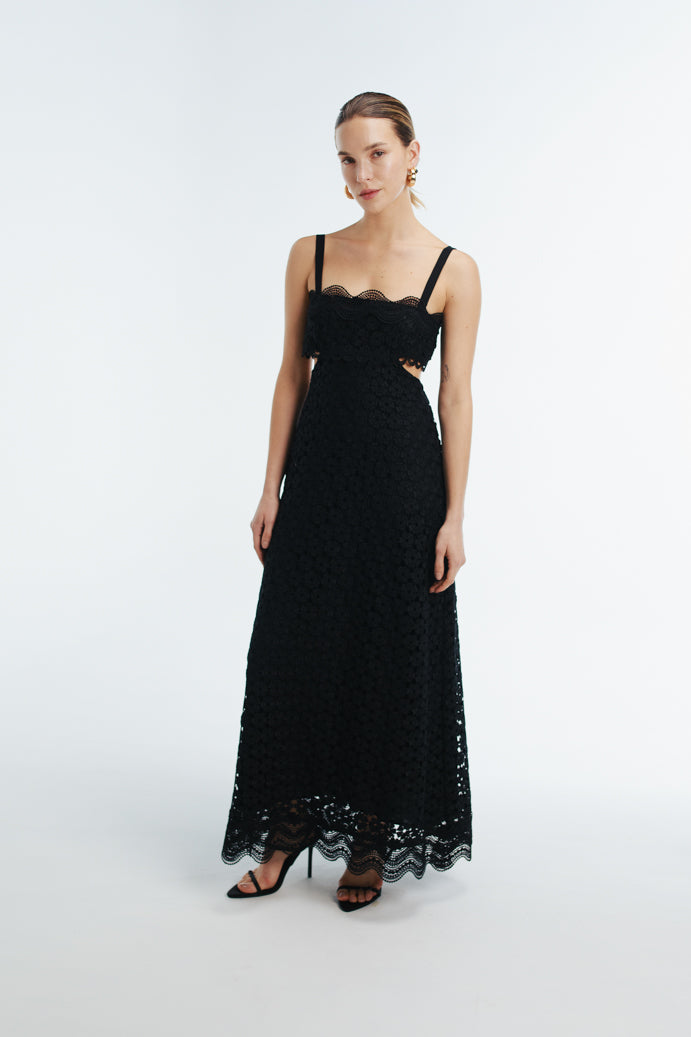 MADISON MAXI DRESS BLACK