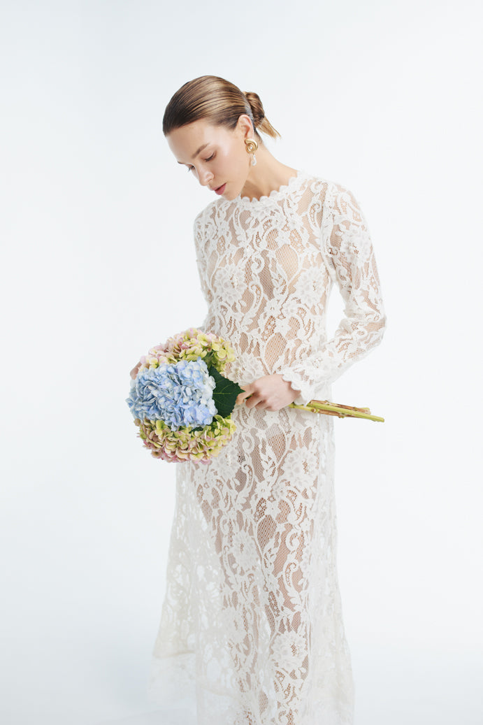ARTEMIS MAXI DRESS WHITE