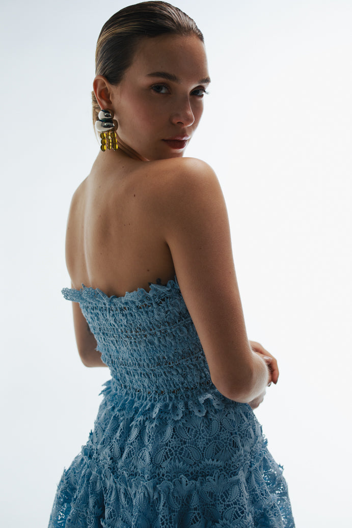 OPAL MINI DRESS SKY