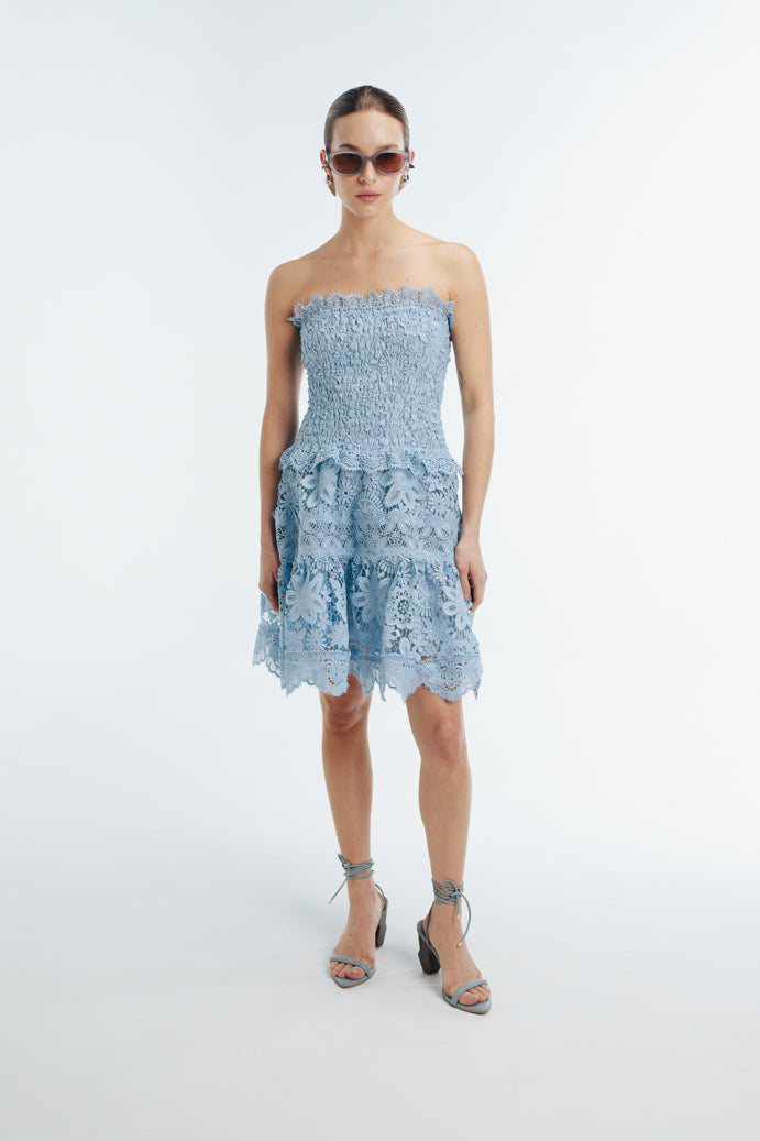 OPAL MINI DRESS SKY