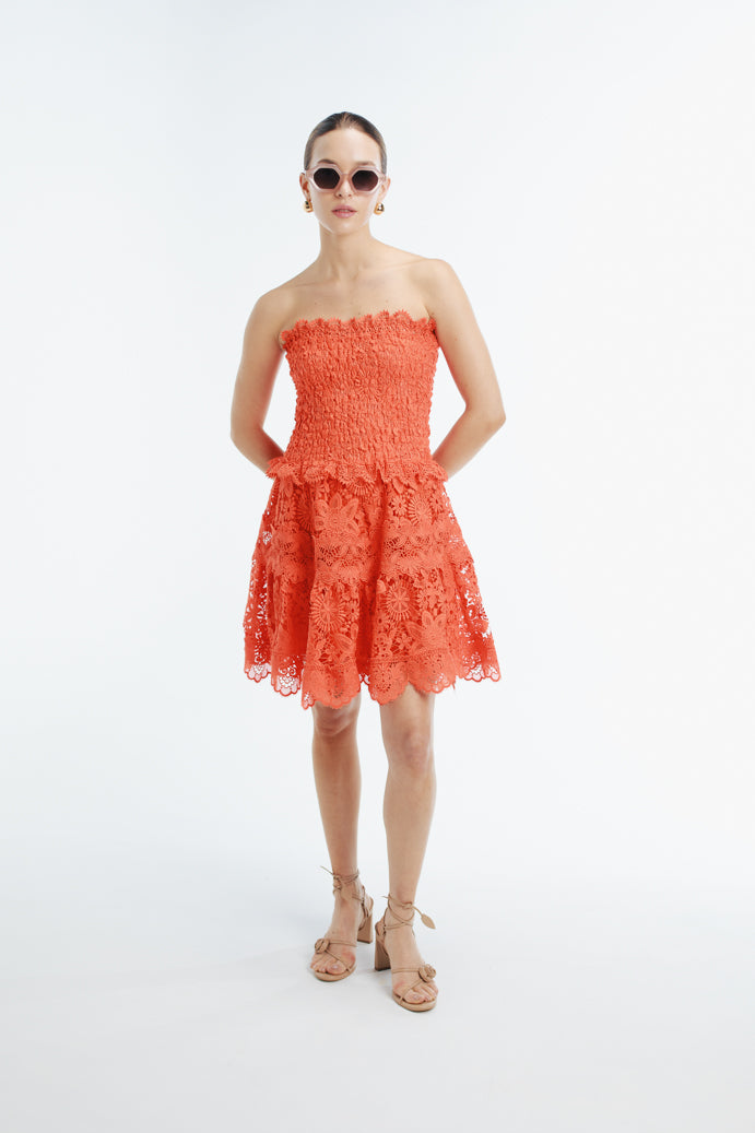 OPAL MINI DRESS FLAME