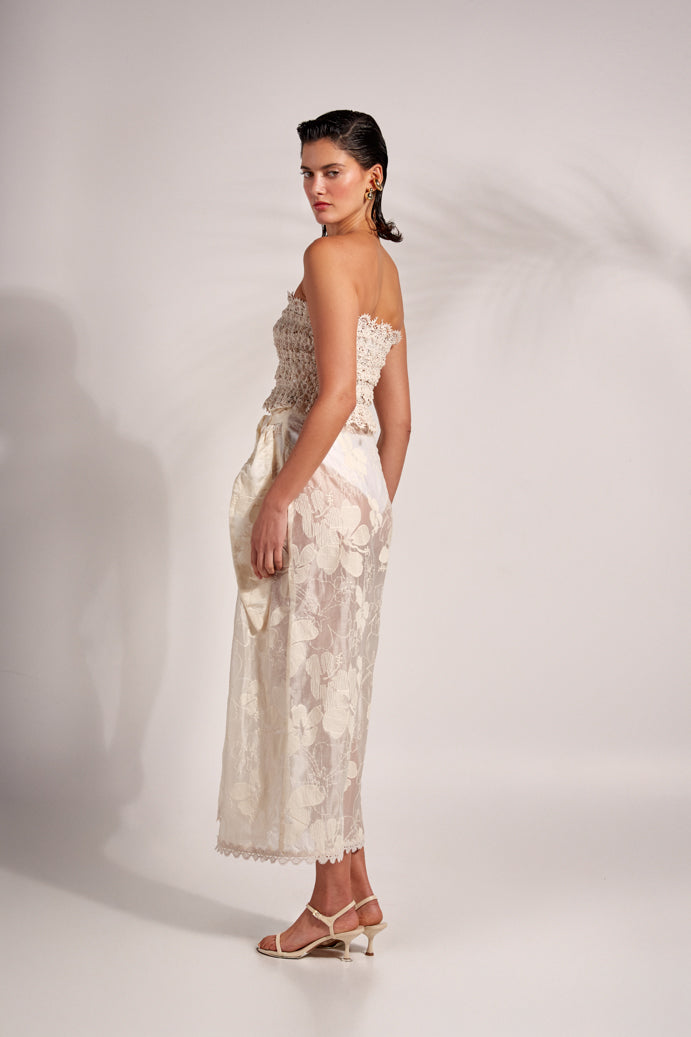 FRANCA SKIRT CREAM