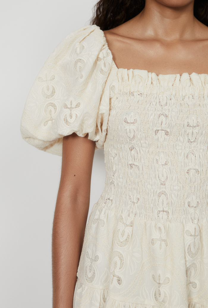 LA SIERRA MINI DRESS CREAM