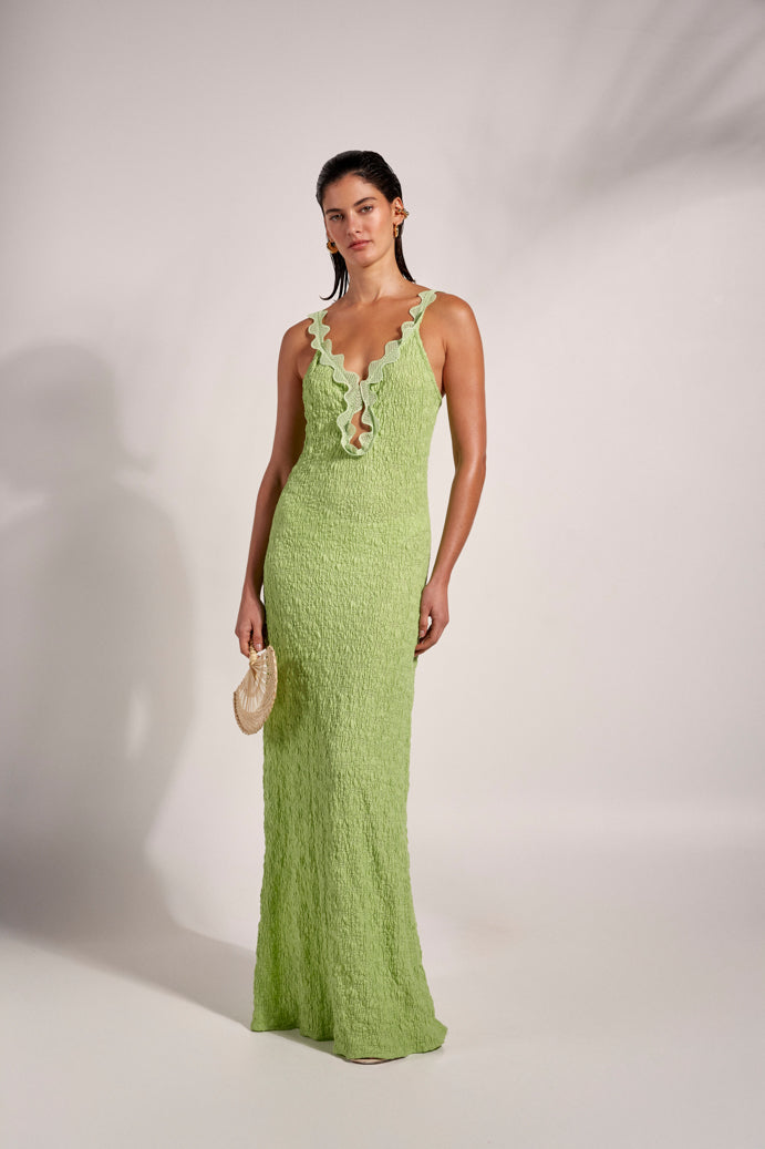 MAEA MAXI DRESS GREEN