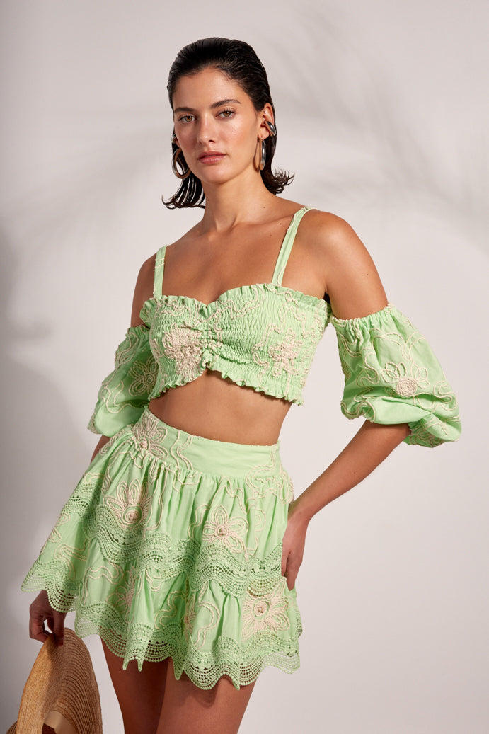 NALU SKIRT GREEN