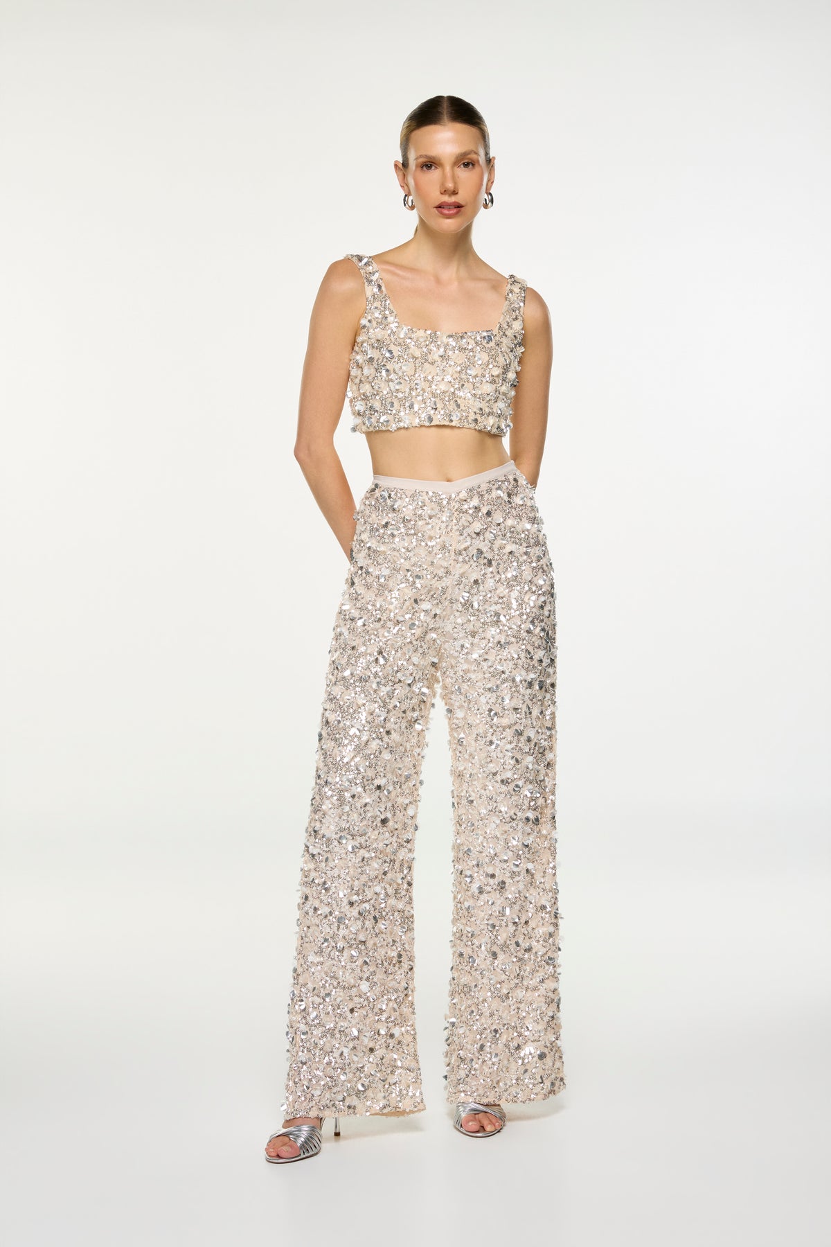 PRISM PANTS SILVER