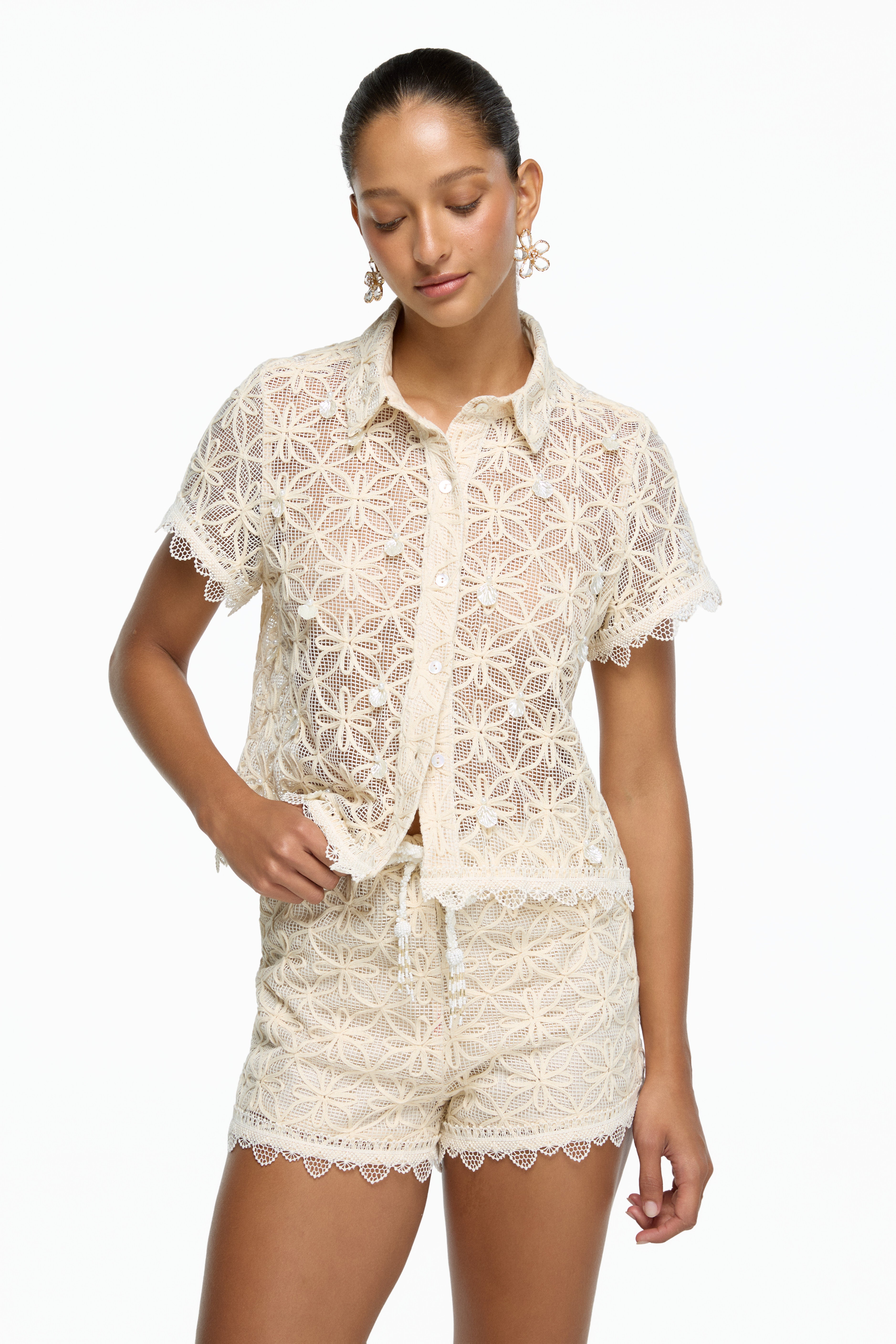 SOLENNE SHORT CREAM