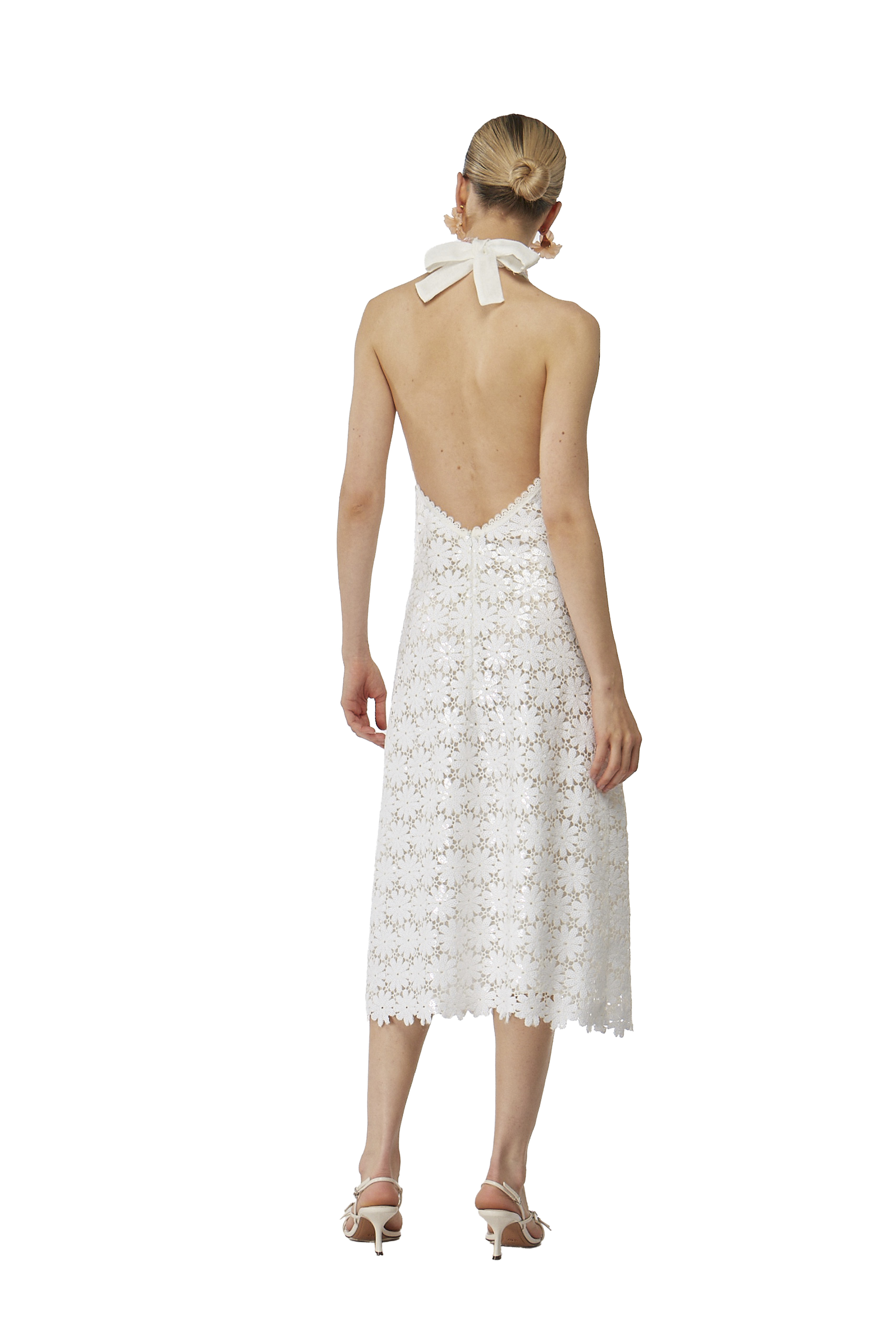 GEMMA MAXI DRESS WHITE