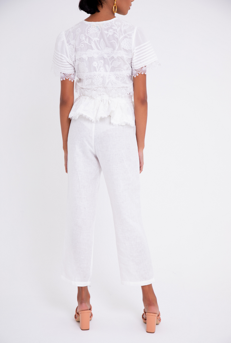 ARENA PANTS WHITE