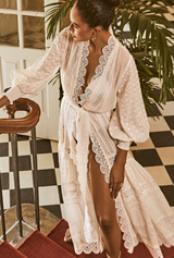 VISTAMAR KIMONO WHITE