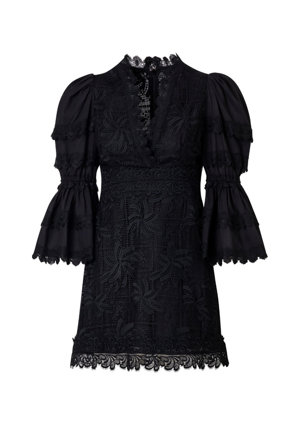 waimari solar black dress