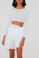 SARA SKIRT WHITE