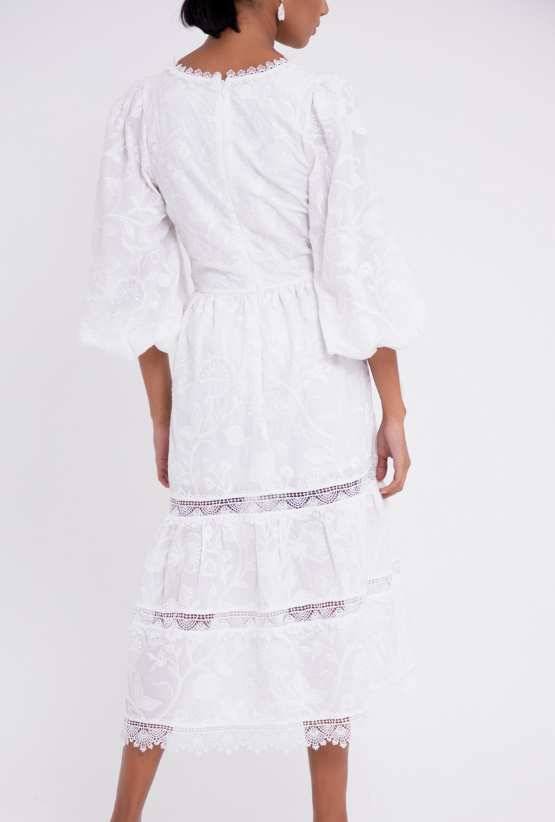 EMANUELLE VESTIDO BLANCO