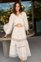 EMANUELLE VESTIDO BLANCO