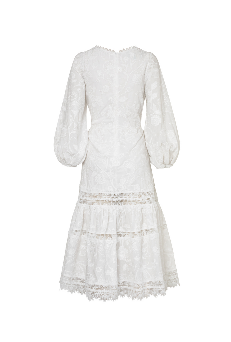 EMANUELLE VESTIDO BLANCO