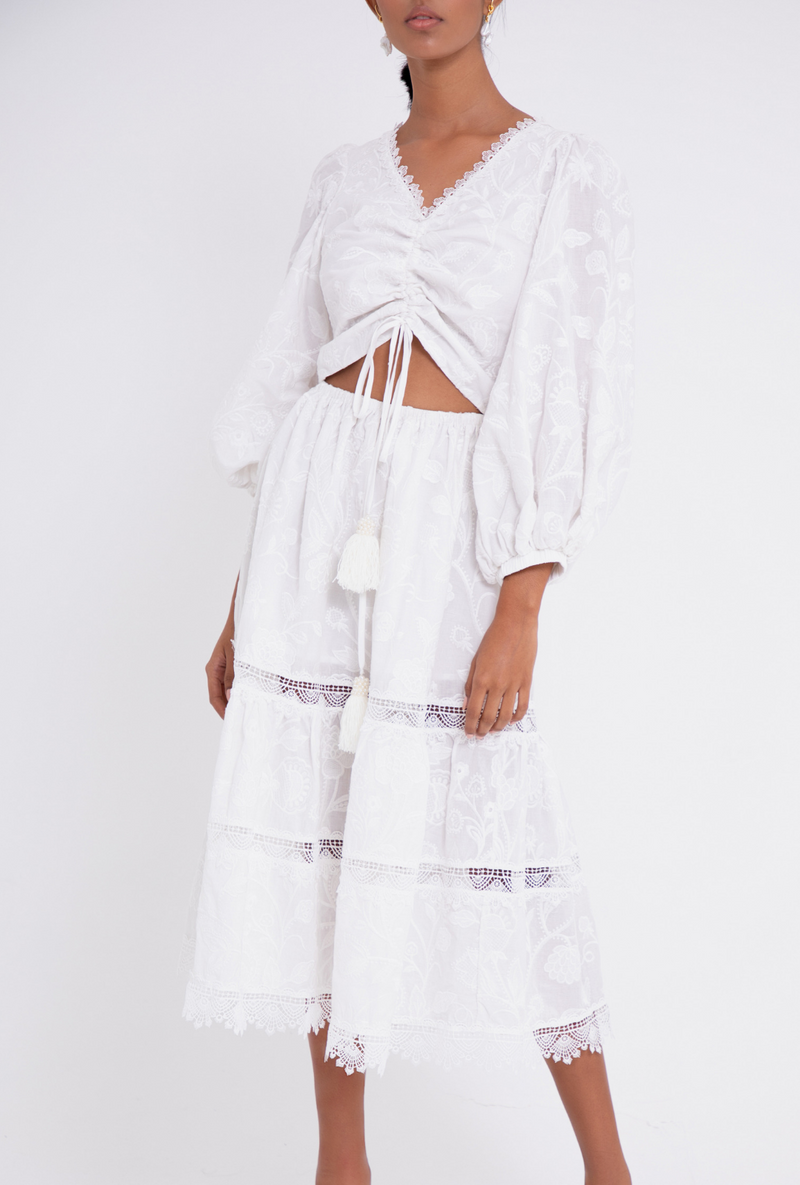 EMANUELLE VESTIDO BLANCO